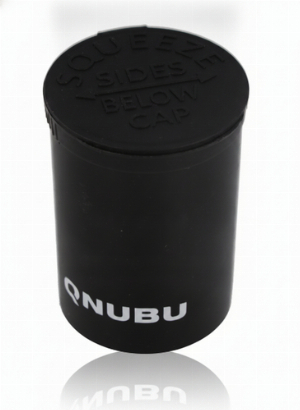 Qnubu Pop-Behälter Schwarz 120ml