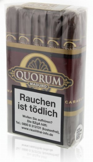 Quorum Bundles Maduro Corona Zigarren