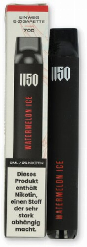 1150 RAF CAMORA Edition Einweg E-Zigarette Watermelon Ice 20mg