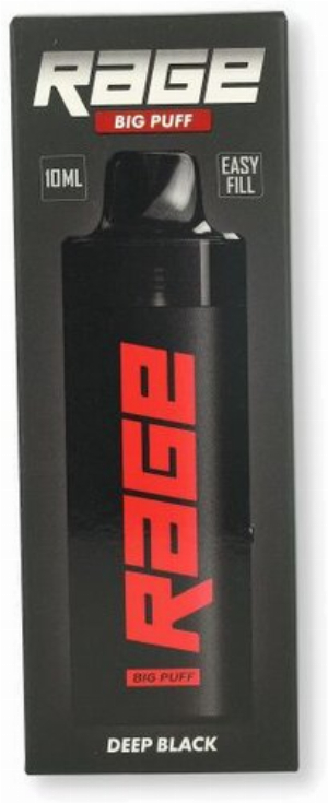 RAGE Big Puff E-Zigaretten Set Deep Black