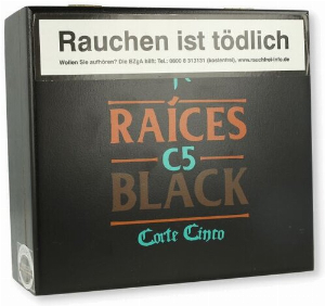 Raices C5 Black Robusto Zigarren 21 Stk.