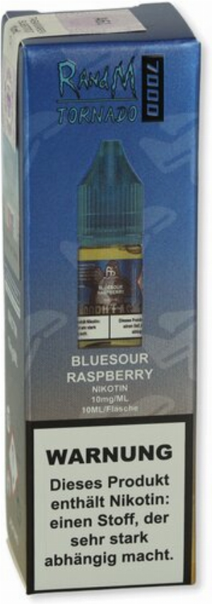 RandM Tornado 7000 Bluesour Raspberry Nikotinsalz Liquid 10mg