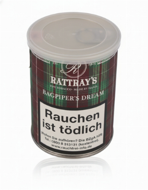 Rattray´s Pfeifentabak Bagpiper´s Dream 100g Dose