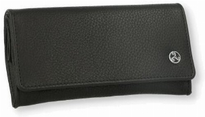 Rattrays Black Knight Tobacco Pouch 3 Large Stand up Schwarz