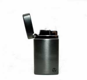 Rattrays Feuerzeug Gunmetal Satin, elektronisch