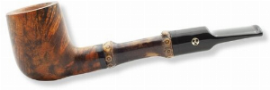 Rattrays Pfeife Bamboo Billard Contrast 9mm