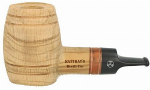 Rattrays Pfeife Devils Cut Olive Brushed
