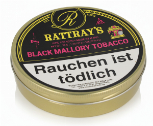 Rattrays Pfeifentabak Black Mallory 50g Dose