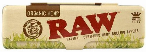 RAW Organic Hemp Metalletui für Longpapers