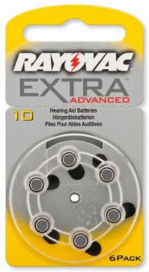 Rayovac Hörgerätebatterie R10AE