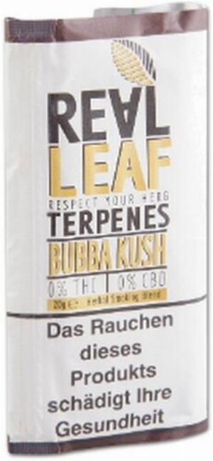 Real Leaf Bubba Kush 20g Kräutermischung 0% Nikotin