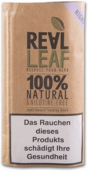 Real Leaf Night 20g Kräutermischung 0% Nikotin
