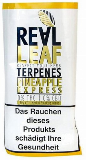 Real Leaf Pineapple Express Ananas Kush 20g Kräutermischung