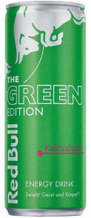 Red Bull The Green Edition Kaktusfrucht Energy Drink 250ml