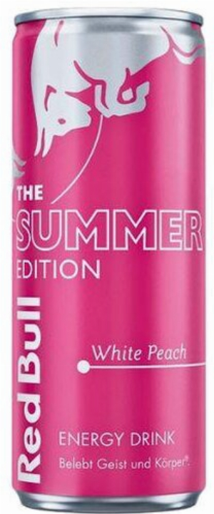 Red Bull The Summer Edition White Peach Energy Drink 250ml
