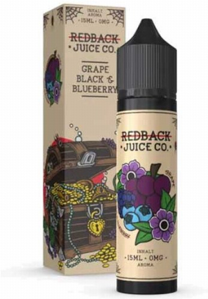 Redback Juice Grape Black & Blueberry Longfill-Aroma 15ml 0mg