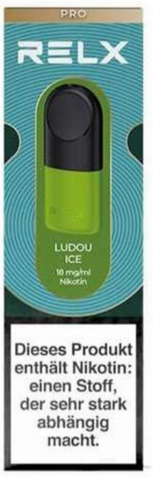 RELX Pod Pro Ludou Ice 18mg 2Stk.