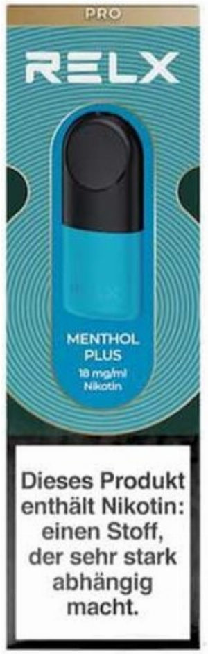 RELX Pod Pro Menthol Plus 18mg 2Stk.