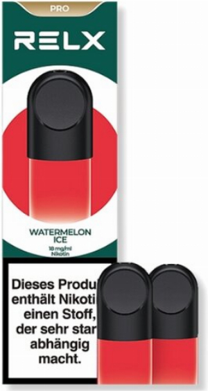 RELX Pod Pro Watermelon Ice (ehemals Fresh Red) 18mg 2Stk.