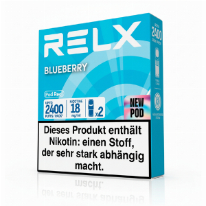 RELX Pod Real Blueberry Prefilled Pod 2x2ml 18mg