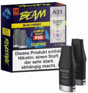 Revoltage Beam Pod  Blue Cherry 10mg