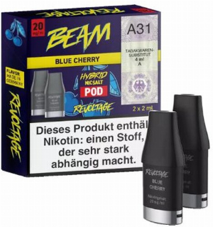 Revoltage Beam Pod  Blue Cherry 20mg