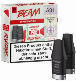 Revoltage Beam Pod  White Melon 20mg