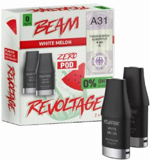 Revoltage Beam Zero Pod  White Melon 0mg