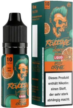 Revoltage Green Orange Nikotinsalz Liquid 10ml 10mg