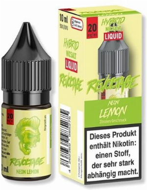 Revoltage Neon Lemon Nikotinsalz Liquid 10ml 20mg