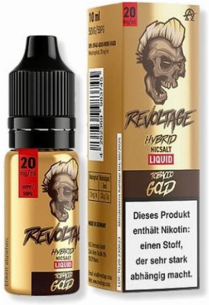 Revoltage Tobacco Gold Nikotinsalz Liquid 10ml 20mg
