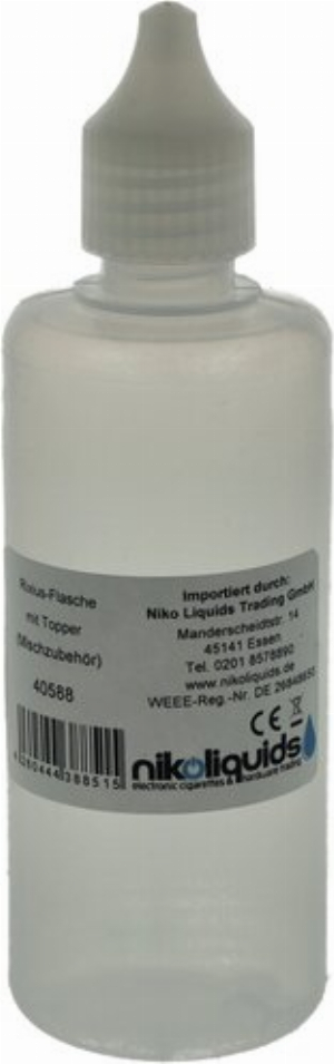 Rixius Flasche mit Dropper Leerflasche 100ml Volumen