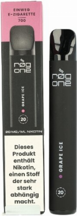 rog one 700 Grape Ice Einweg E-Zigarette 20mg