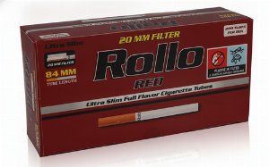 Rollo Red Ultra Slim Full Flavor Filterhülsen 200 Stk.