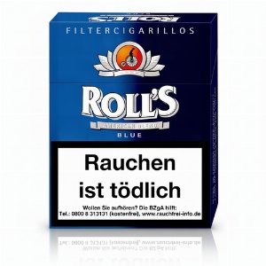 Rolls Filter Zigarillos Blue Big Pack mit Naturdeckblatt 23er