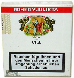 Romeo und Julieta Club Zigarillos