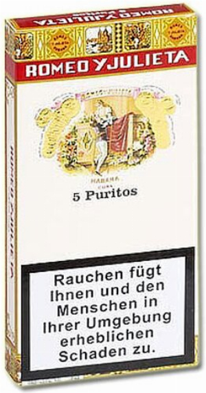 Romeo und Julietta Puritos 5 Stück