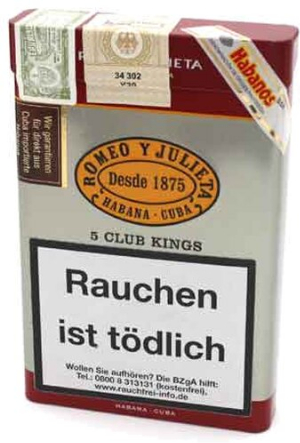 Romeo Y Julieta Zigarren Club Kings 5Stk.