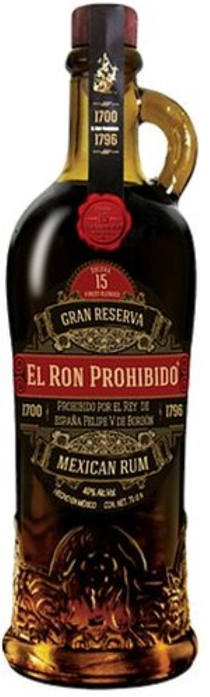 Ron Prohibido Rum Gran Reserva Solera 15 Finest Blended 40% Vol. Alkohol