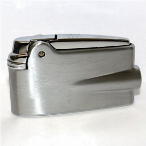 Ronson Feuerzeug Premier Varaflame Chrome Satin