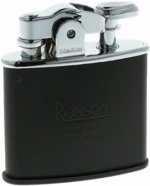 Ronson Nostalgia Black Matt Feuerzeug