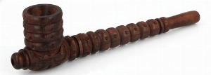 Rosenholz Pfeife Flower 15,6cm