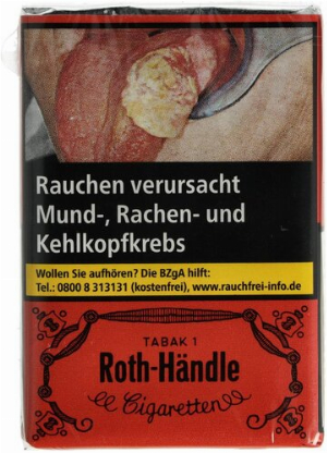 Roth-Händle ohne Filter 20er