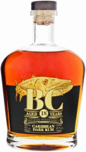 Rum BC Caribbean Dark 18 Jahre 40% Vol.