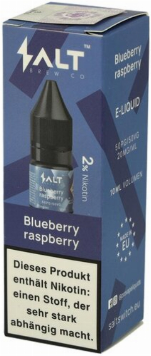 Salt Liquid Blueberry Raspberry 20mg/ml 10ml