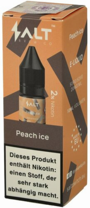 Salt Liquid Peach Ice 20mg/ml 10ml