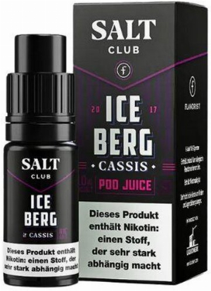 Salt Club Nikotinsalz Liquid Ice Berg Cassis 20mg