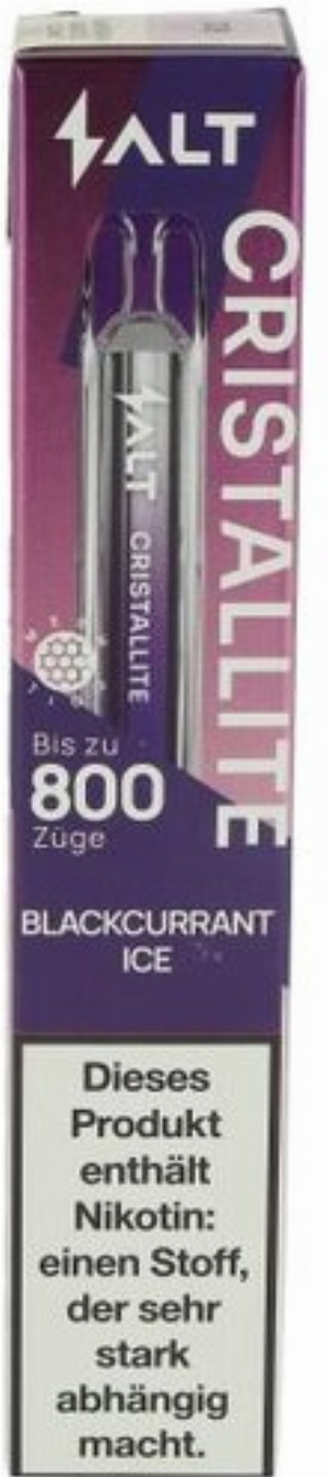 SALT Cristallite Blackcurrant Ice E-Zigarette 20mg