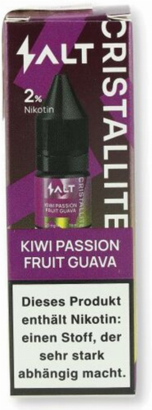 Salt Cristallite Kiwi Passion Fruit Guava Nikotinsalz Liquid 20mg