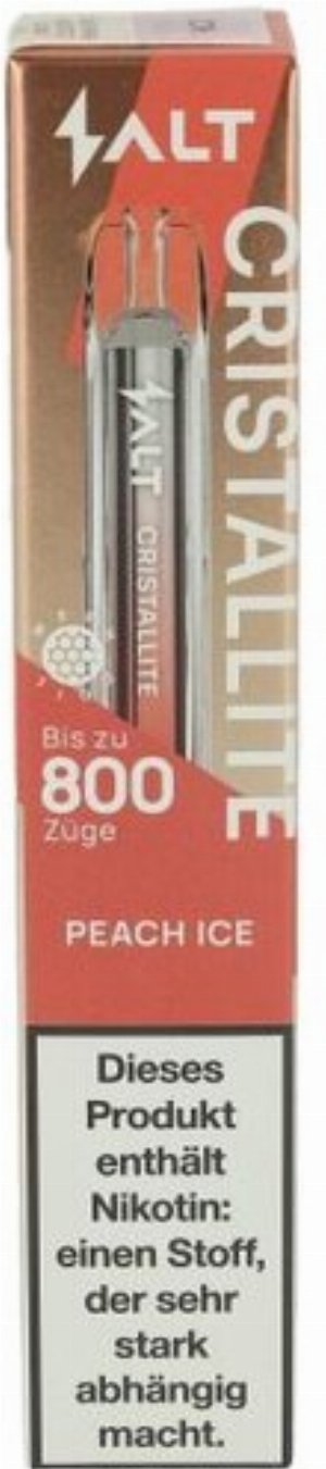 SALT Cristallite Peach Ice E-Zigarette 20mg